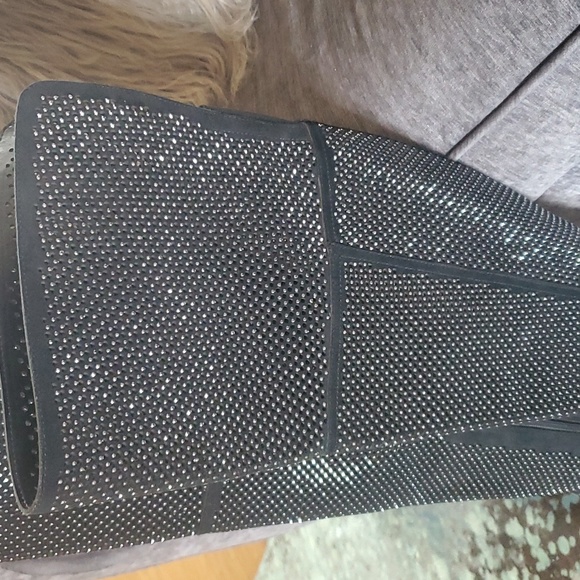 Vince Camuto Over the knee High Heel Peep toe boots - Picture 5 of 10